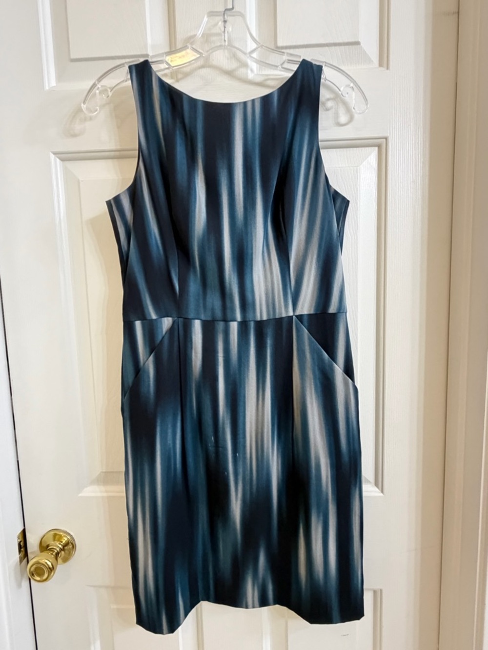 Ann Taylor Blue Ombre Midi Dress